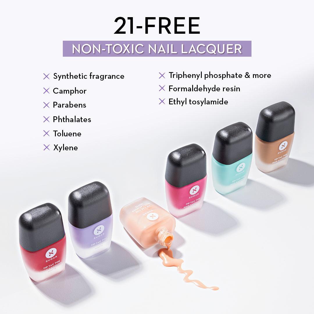 Tip Tac Toe Nail Lacquer Matte
