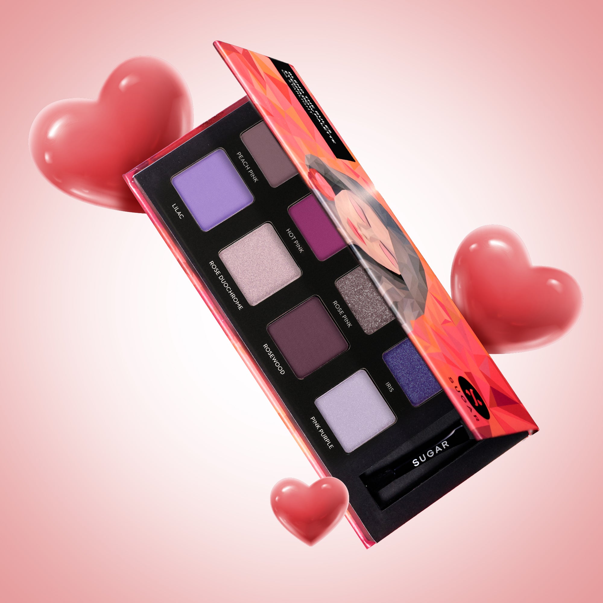 Blend the Rules Eyeshadow Palette - 06 Starlight (Tempting Pinks)