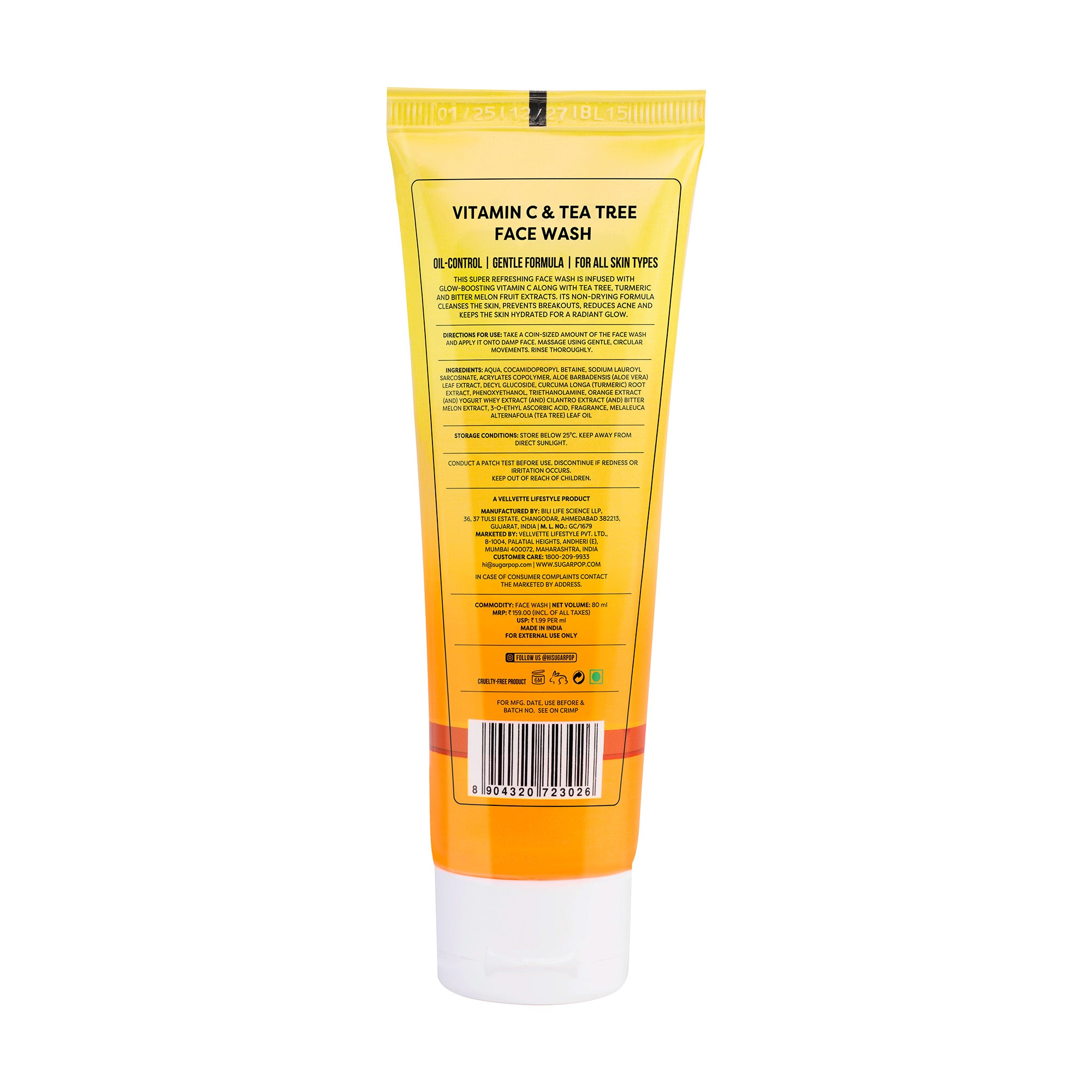 Vitamin C & Tea Tree Face Wash (Kit)