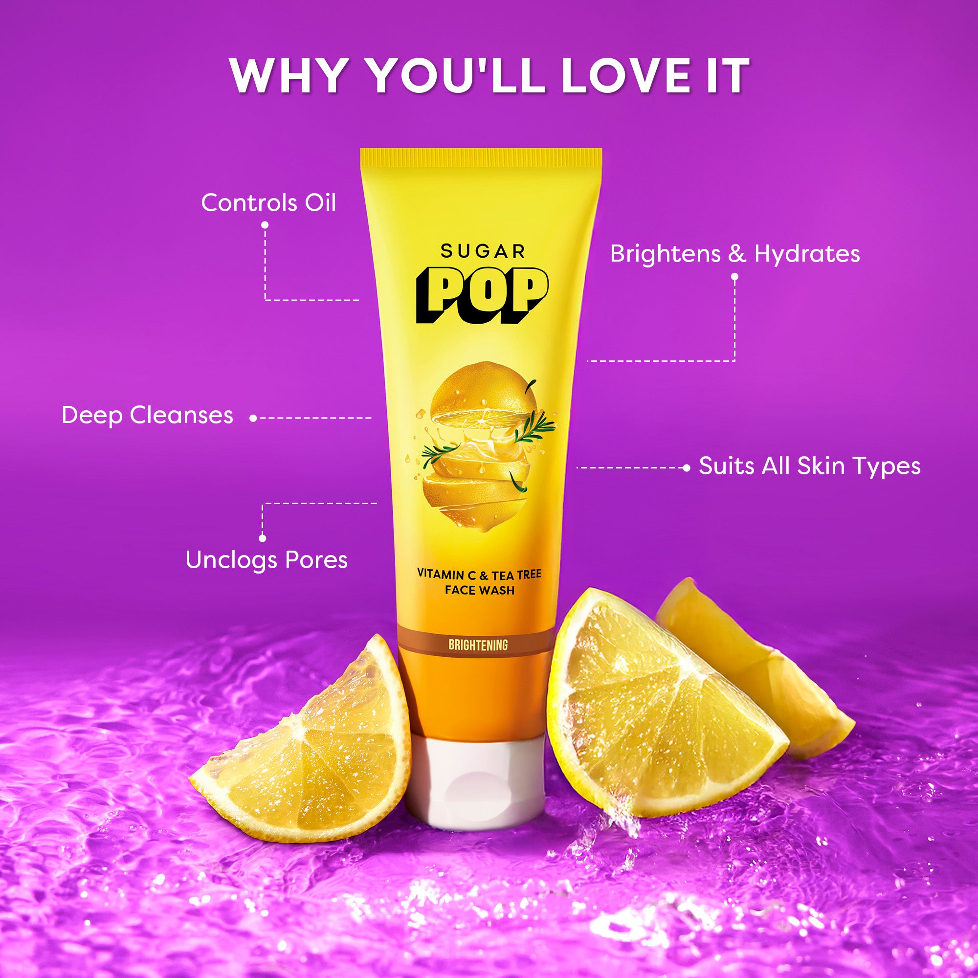 Vitamin C & Tea Tree Face Wash (Kit)