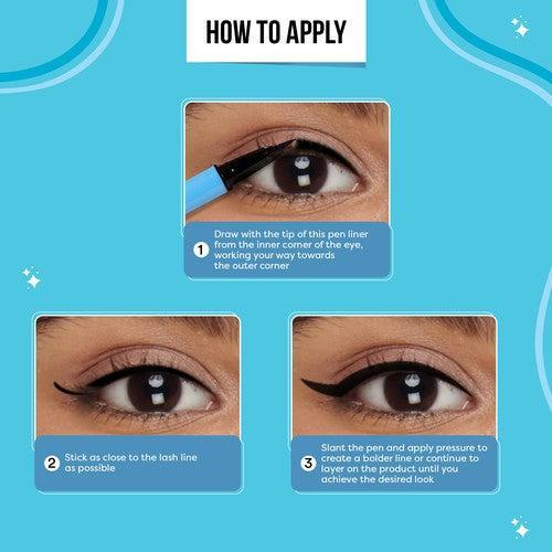 Waterproof Eyeliner - 01 Black (Kit)