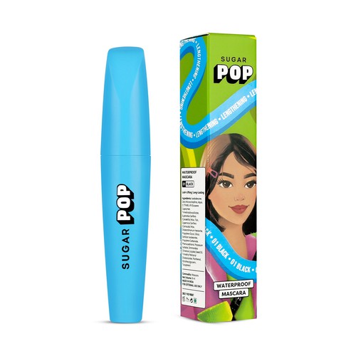 Waterproof Mascara - 01 Black (Kit)