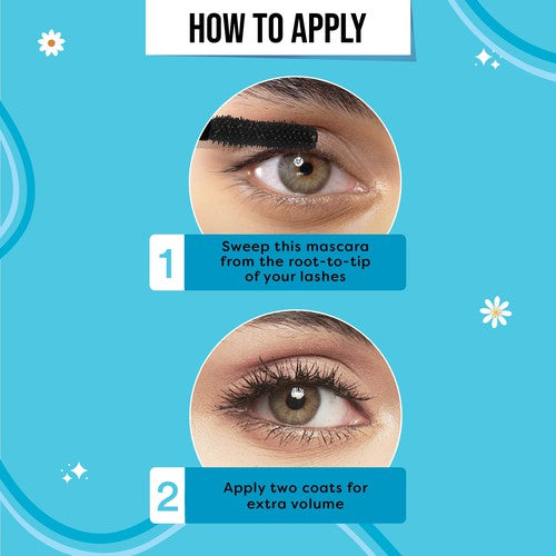 Waterproof Mascara - 01 Black (Kit)