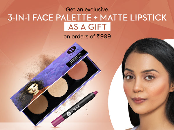 3-in-1 Face Palette + MAH Mini (Gift)