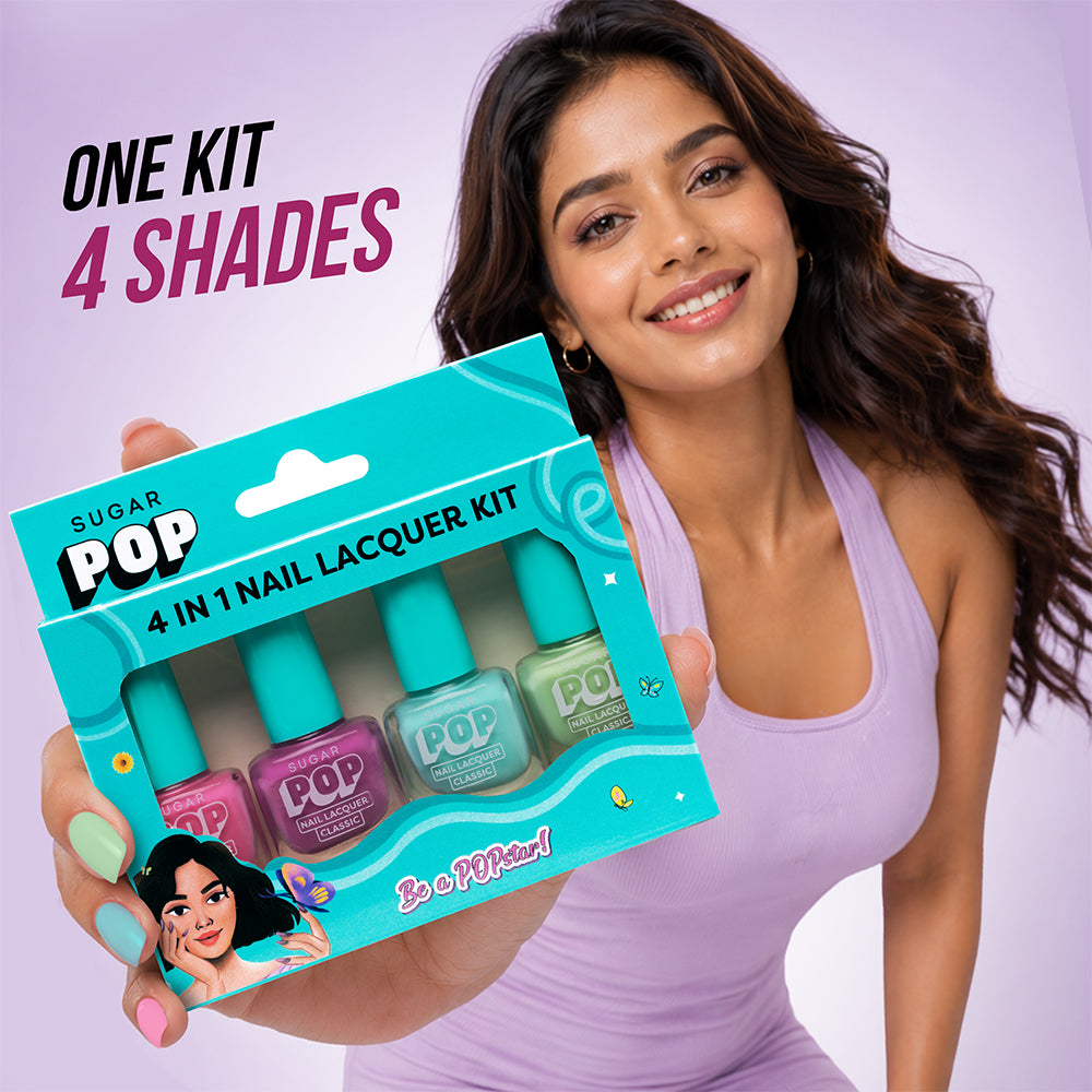 4 in 1 Nail Lacquer Kit 04 Pastel Paradise