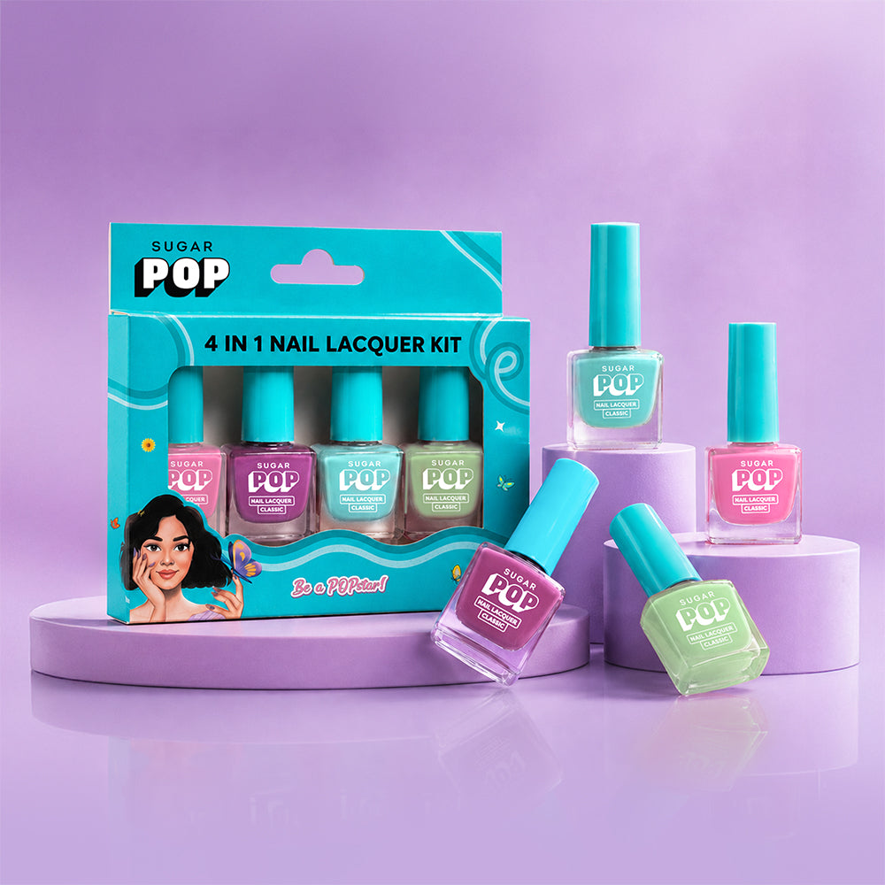 4 in 1 Nail Lacquer Kit 04 Pastel Paradise