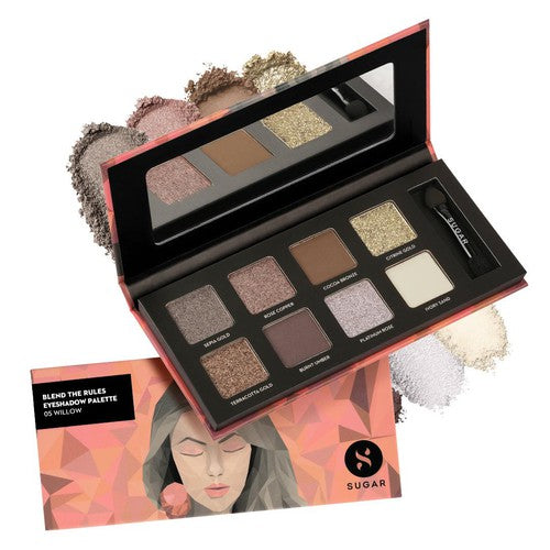 Blend the Rules Eyeshadow Palette 05 Willow (Dainty Browns) (GWP)