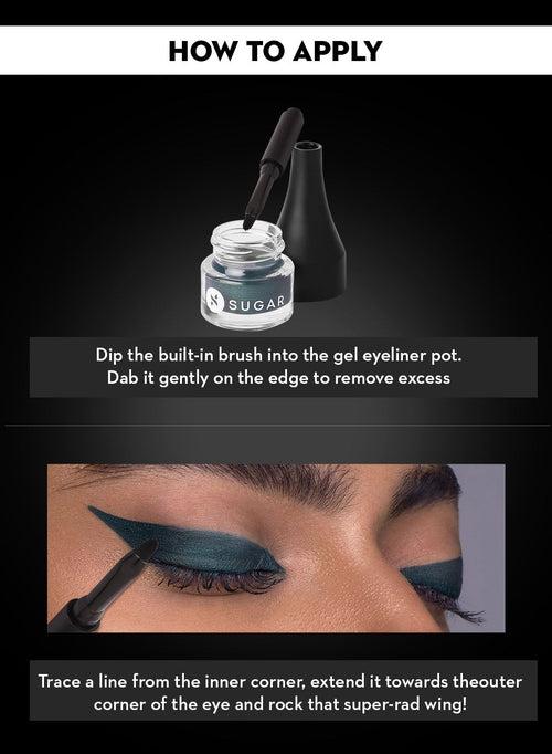 Born To Wing Gel Eyeliner - 01 Blackmagic Woman (Black)