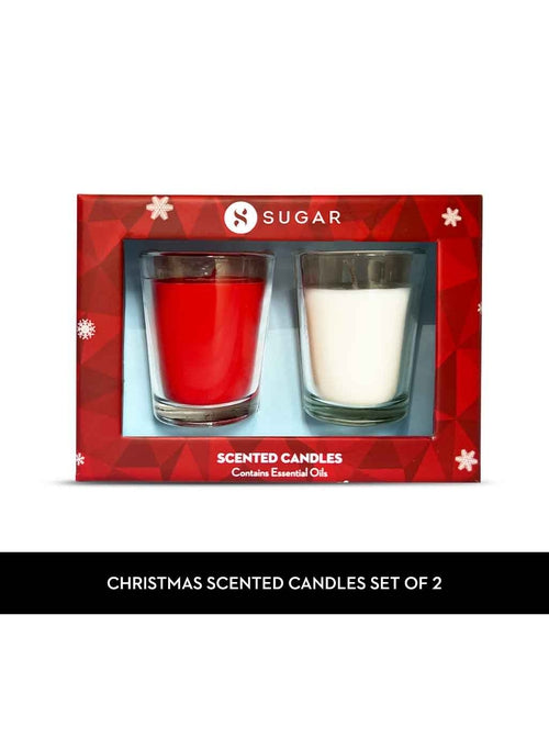 Christmas Scented Candles Set of 2