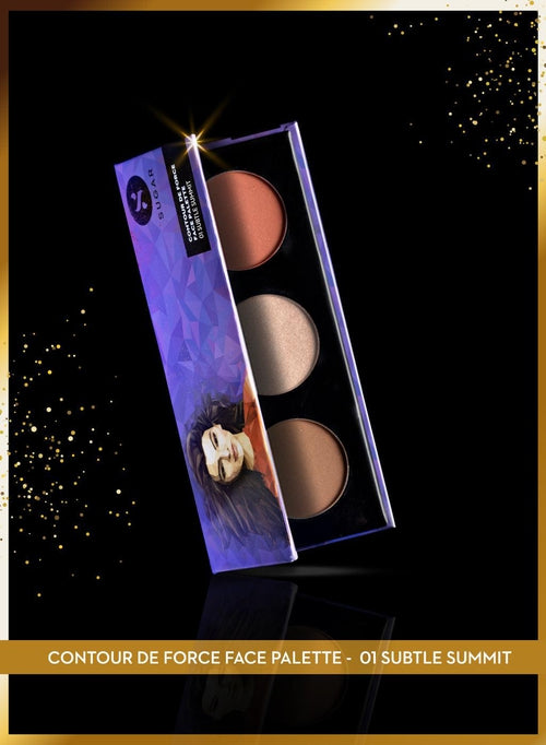 Contour De Force Face Palette - 01 Subtle Summit (Free Gift)