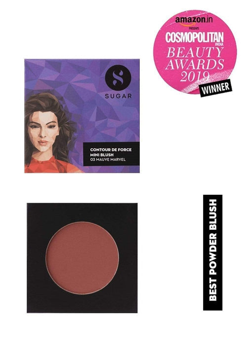 🎁 Contour De Force Mini Blush - 03 Mauve Marvel (Gift) (100% off)