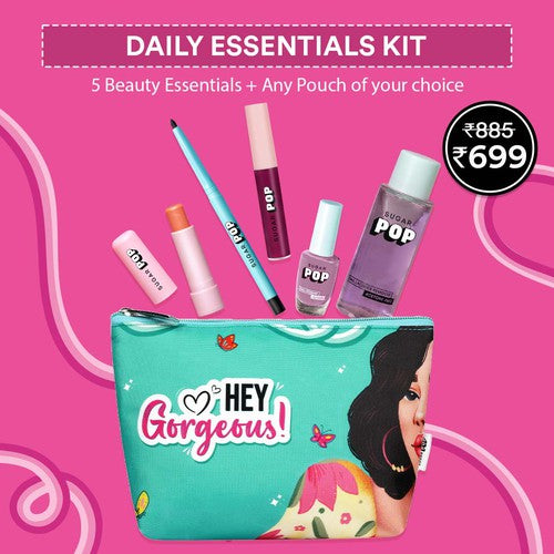 Daily Essentials Makeup Kit (+free pouch)