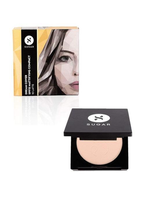 Dream Cover SPF15 Mattifying Compact/Two Good To Be True Dual Eyeshadow (9 - 5 Makeup Kit)