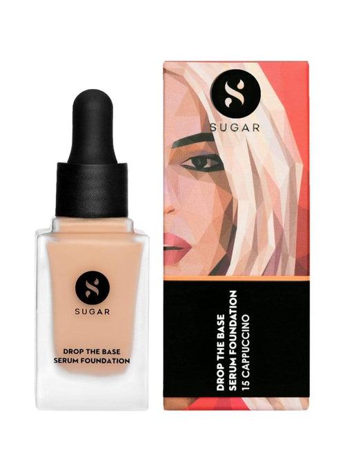 Drop The Base Serum Foundation - 15 Cappuccino (Light, Cool Undertone)