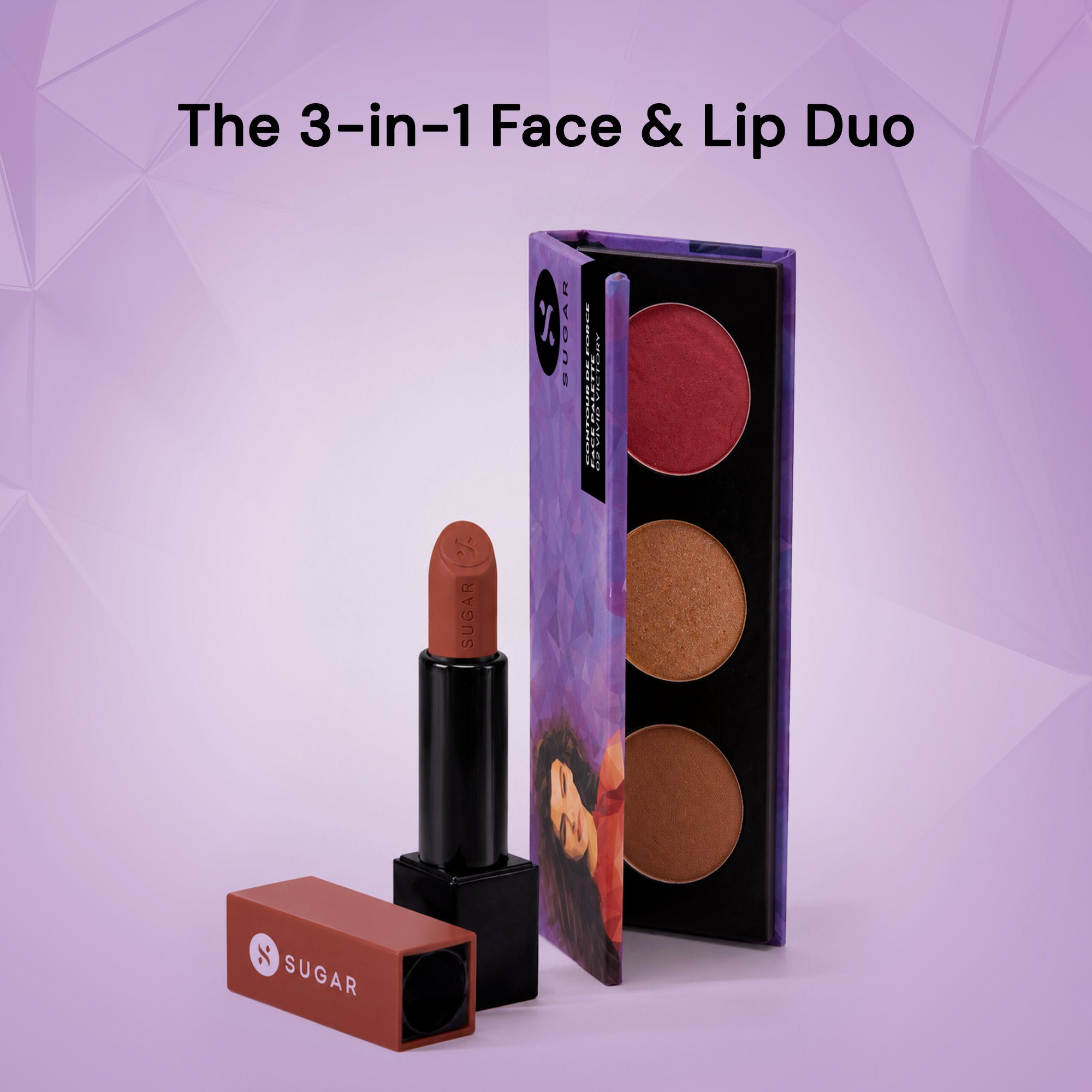 The 3-in-1 Face & Lip Duo