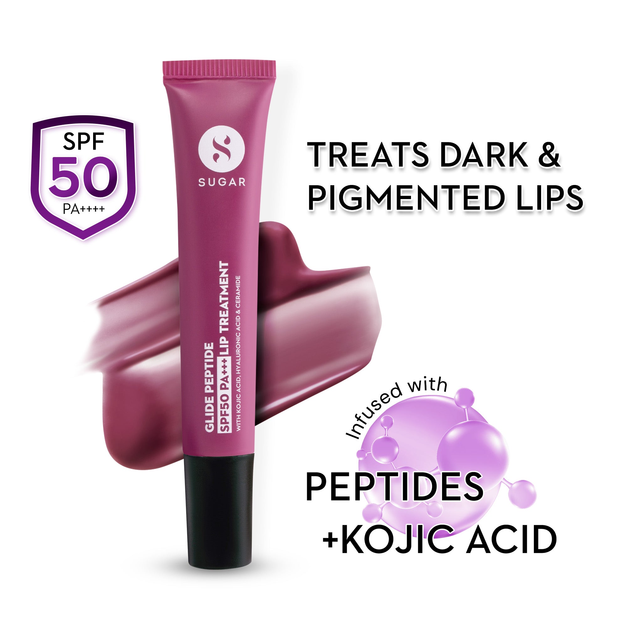 Glide Peptide SPF50 PA+++ Lip Treatment