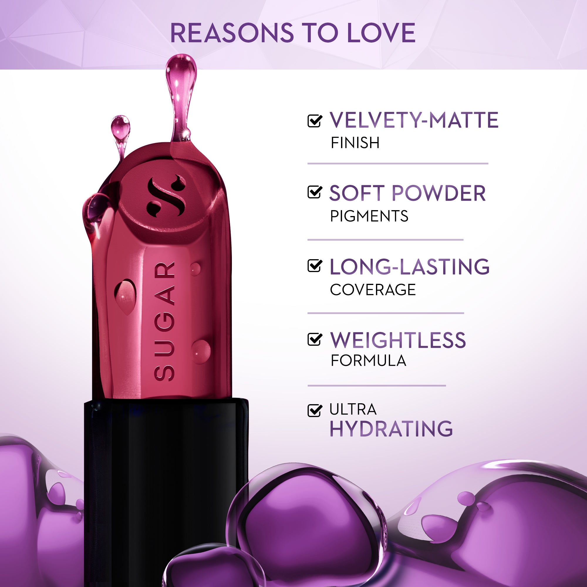 Glide Peptide Serum Lipsticks - 1