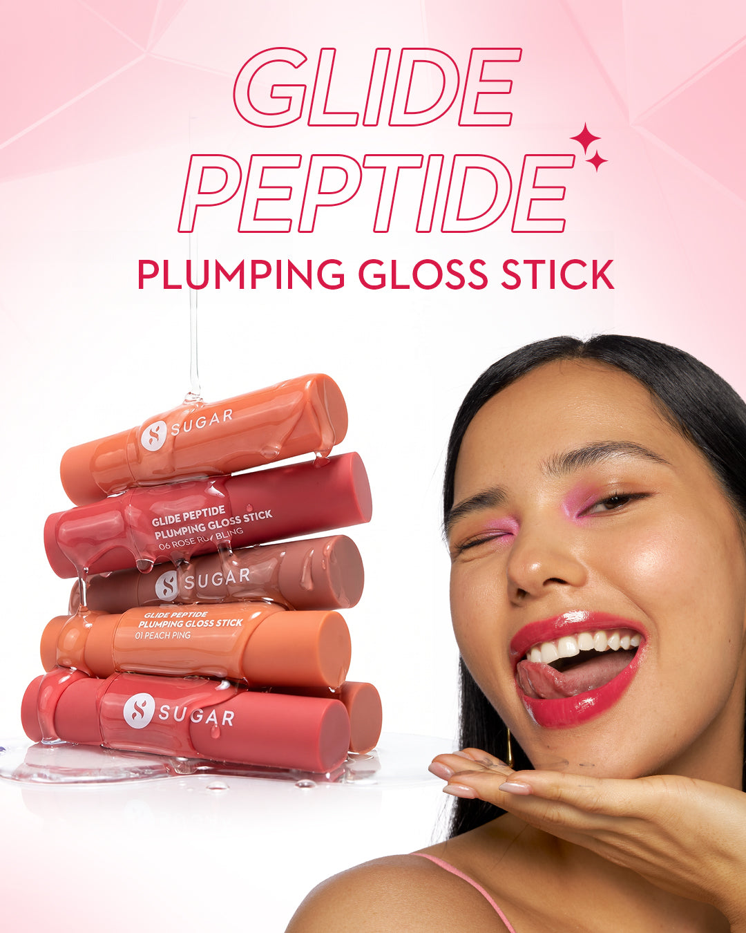 Glide Peptide Plumping Gloss Stick