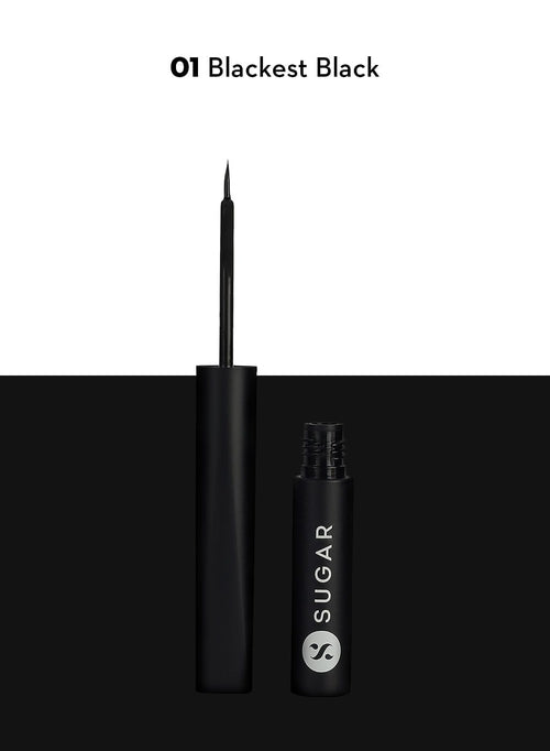 Graphic Jam 36HR Eyeliner - 01 Blackest Black (Pujo Ready Makeup Kit)