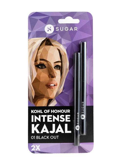 Kohl Of Honour Intense Kajal - 01 Black Out (Blister Duo)