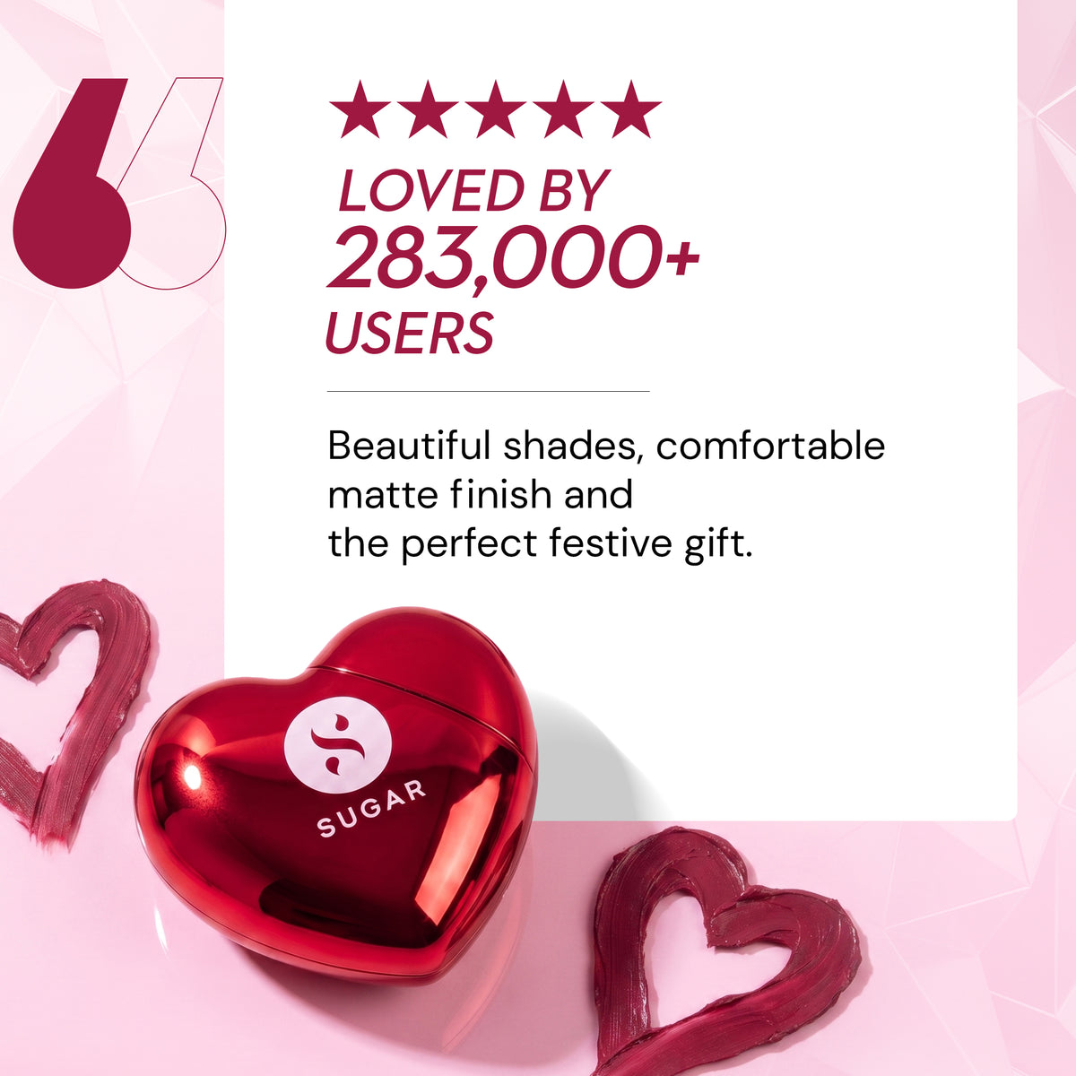 La La Love 18HR Liquid Lipstick Set (Pack Of 3)