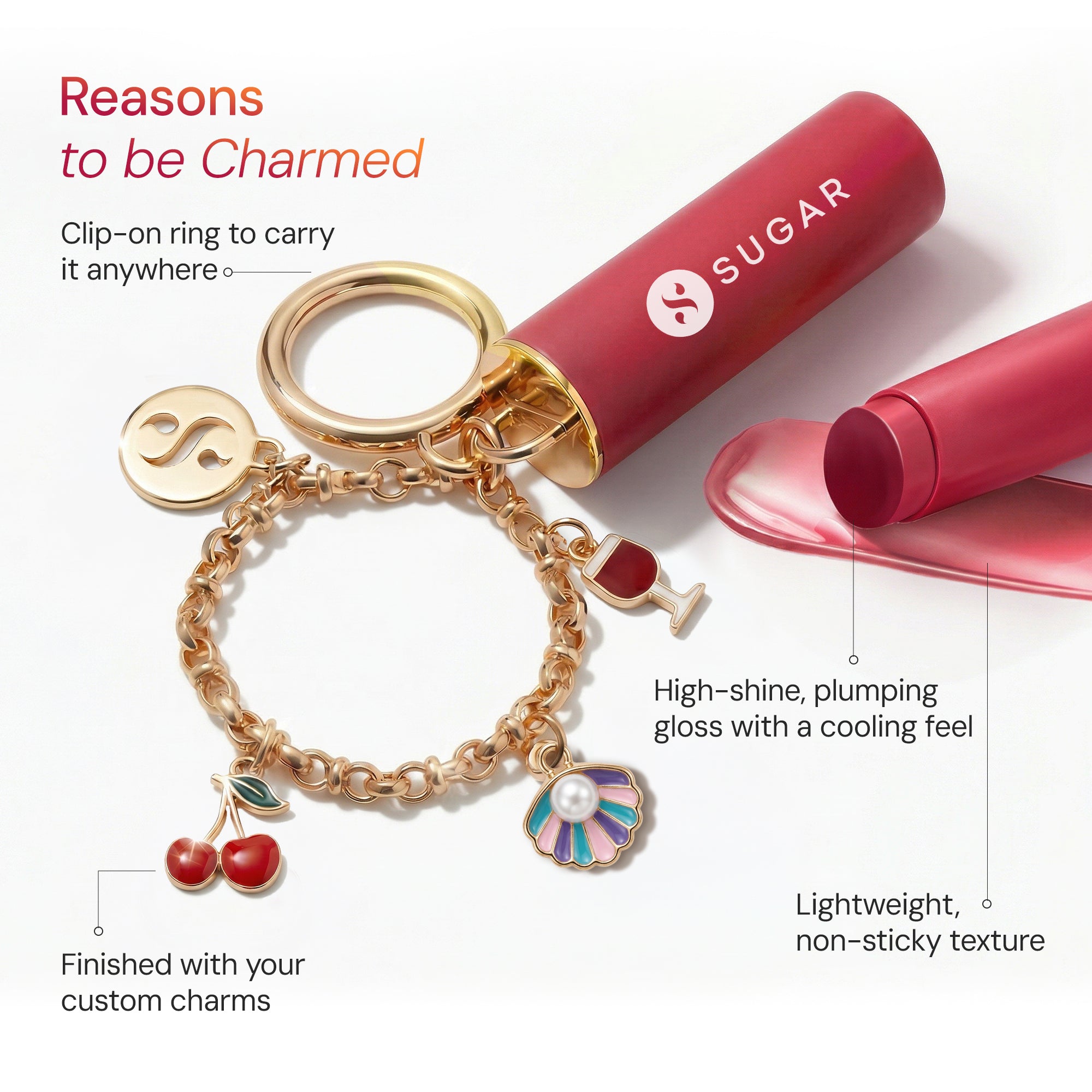 Limited Edition: Totally Charmed Glide Peptide Plumping Gloss Stick