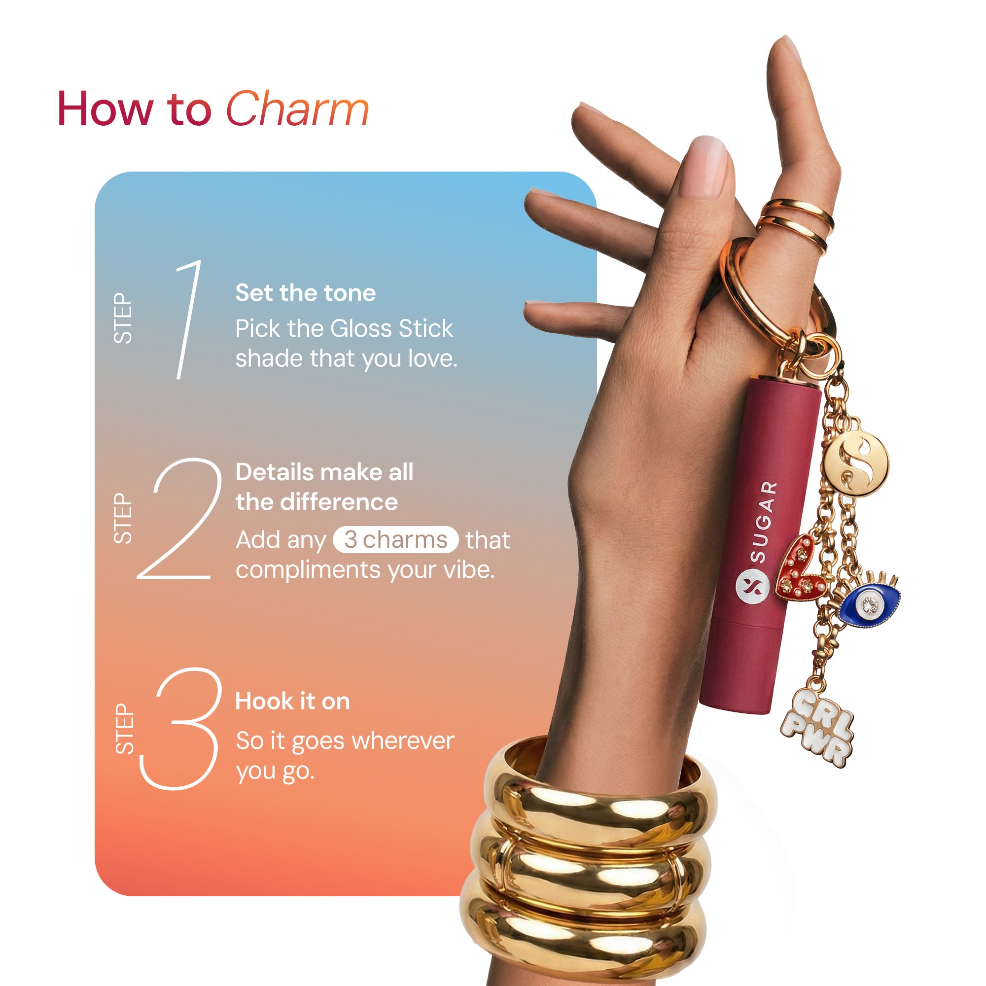 Limited Edition: Totally Charmed Glide Peptide Plumping Gloss Stick