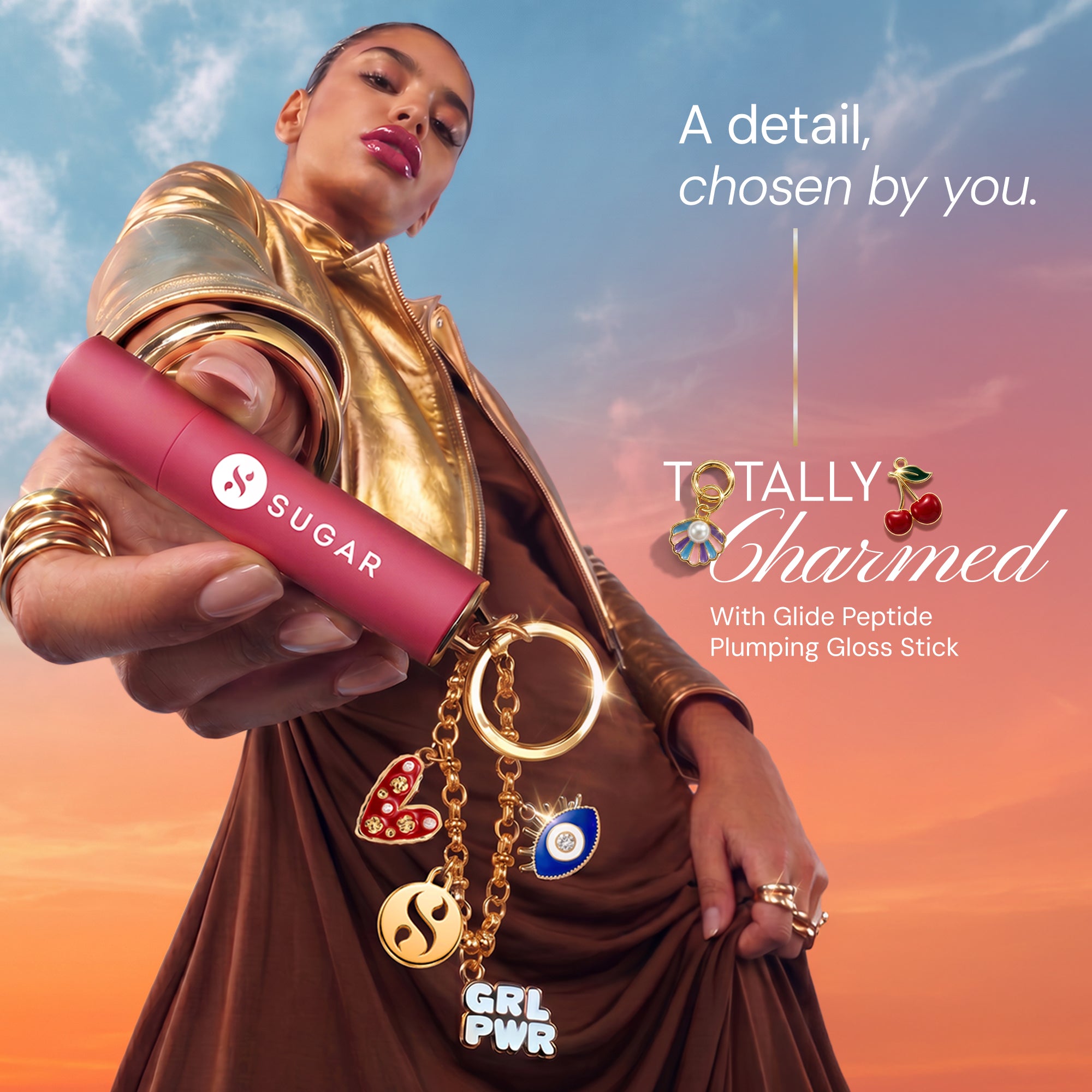 Limited Edition: Totally Charmed Glide Peptide Plumping Gloss Stick