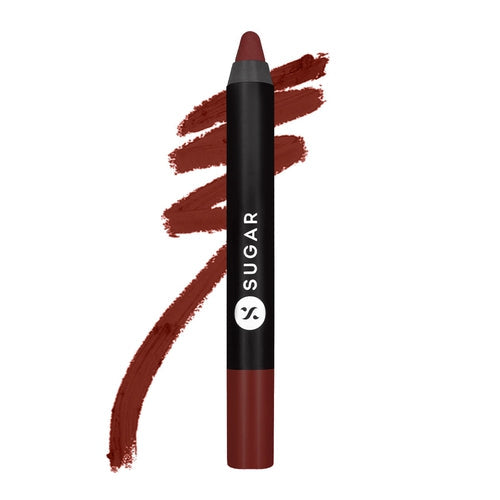 Matte As Hell Crayon Lipstick - 36 Veronica Mars (Brown Toned Burnt Orange) (Free Gift)