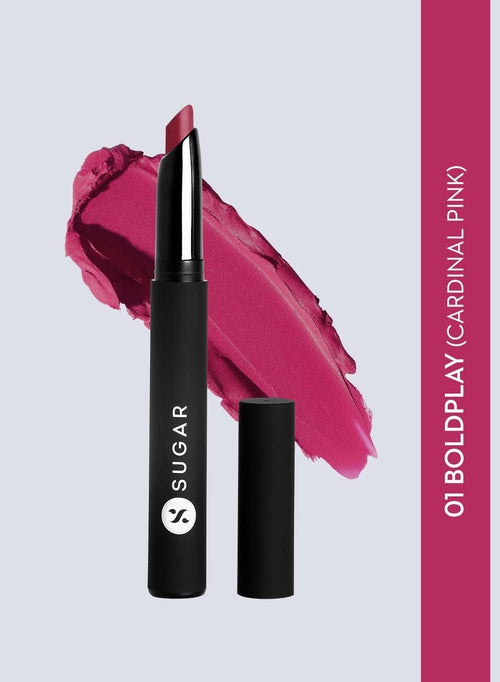 Matte Attack Transferproof Lipstick - 01 Boldplay (Cardinal Pink) (GAUMML)