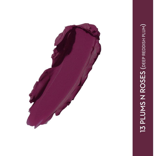 Matte Attack Transferproof Lipstick - 13 Plums N Roses (Deep Reddish Plum)