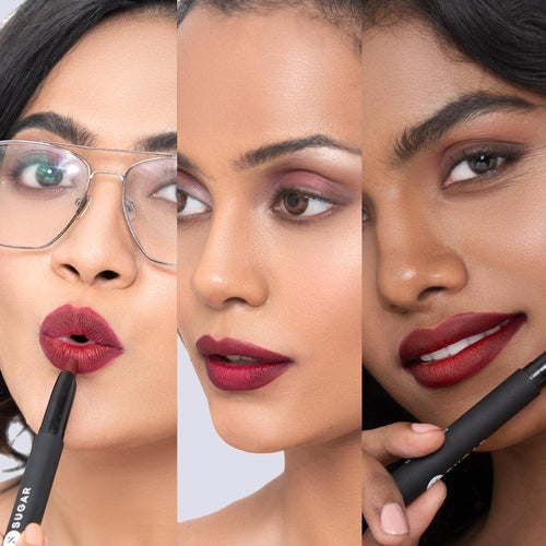 Matte Attack Transferproof Lipstick - 13 Plums N Roses (Deep Reddish Plum)