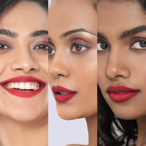Matte Attack Transferproof Lipstick - 17 Grateful Red (Bluish Red, Cool Toned Red)