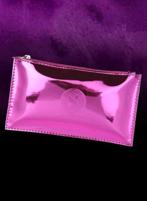Metallic Hot Pink Pouch