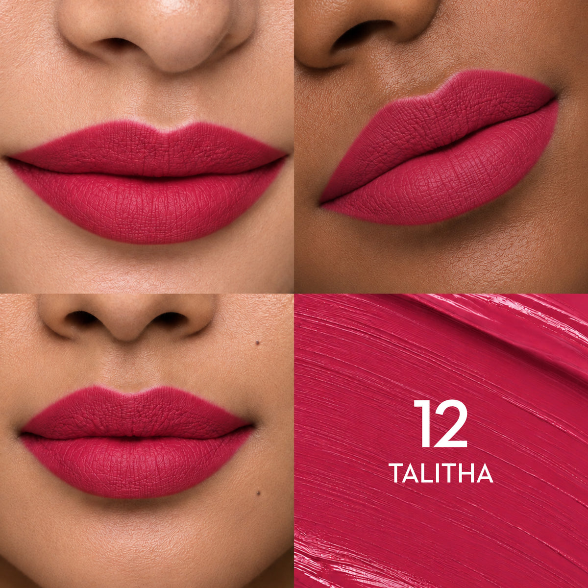 Lips wearing SUGAR Mettle Liquid Lipstick in 12 Talitha (retired shade)