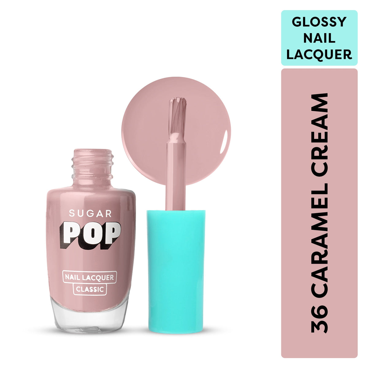 SUGAR POP Nail Lacquer Classic in 36 Caramel Cream