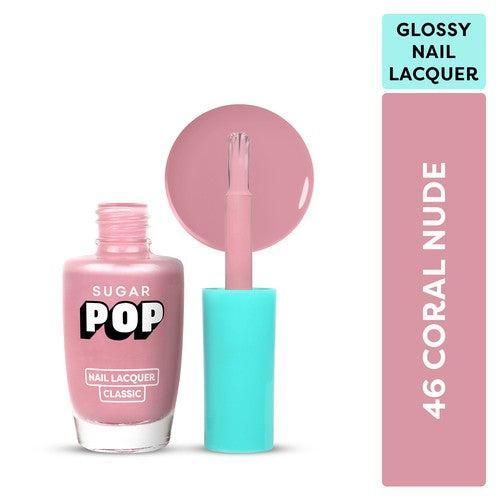 SUGAR POP Nail Lacquer Classic in 46 Coral Nude