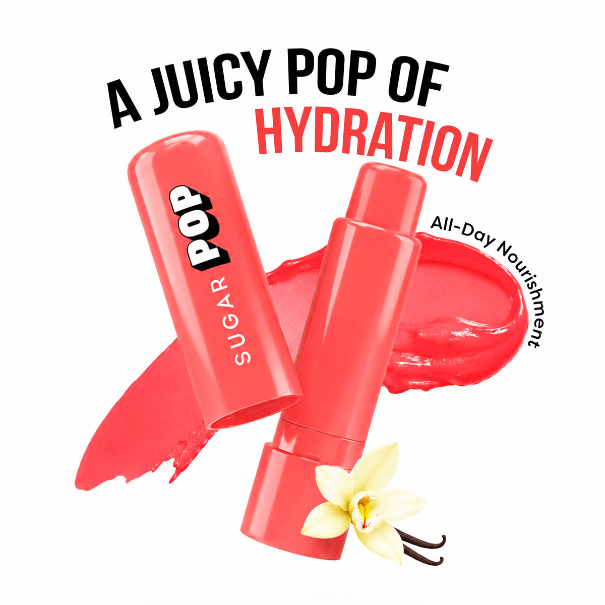 SUGAR POP Nourishing Lip Balm in 03 Vanilla