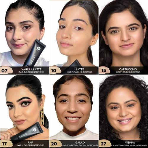 Rage For Coverage 24Hr Foundation - 17 Raf (Light, Golden Undertone) (Gift)