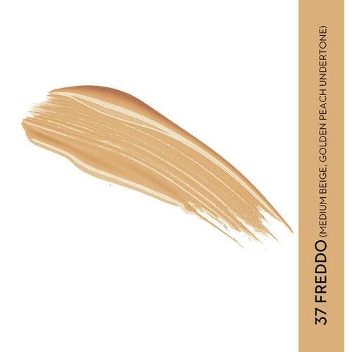Rage For Coverage Foundation - 37 Freddo (Medium Beige, Golden Peach Undertone) (Gift)