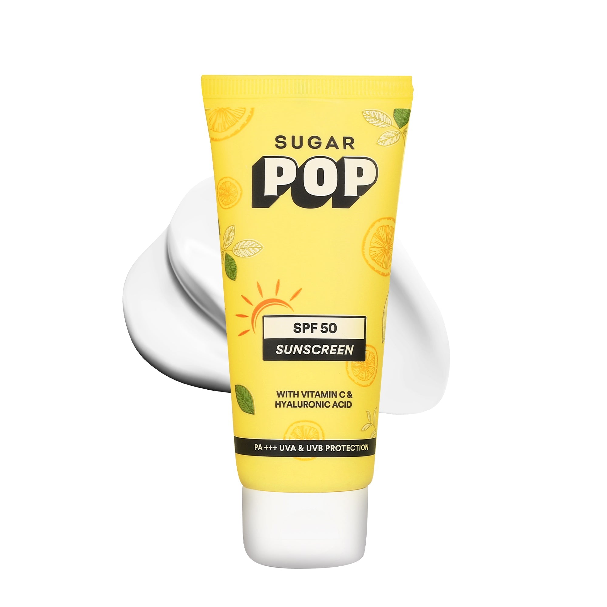 SPF 50 Sunscreen with Vitamin C and Hyaluronic Acid (TOI)