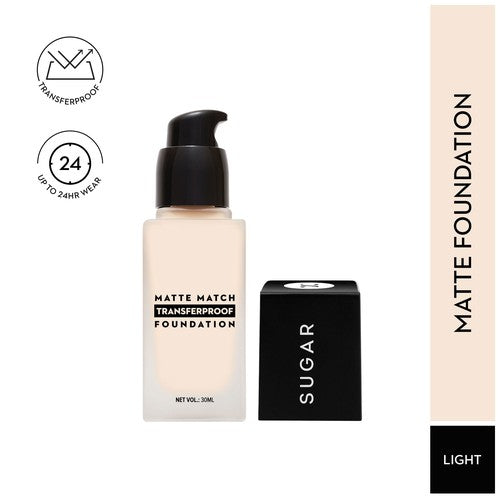 SUGAR Matte Match Transferproof Foundation (Pujo Ready Makeup Kit)