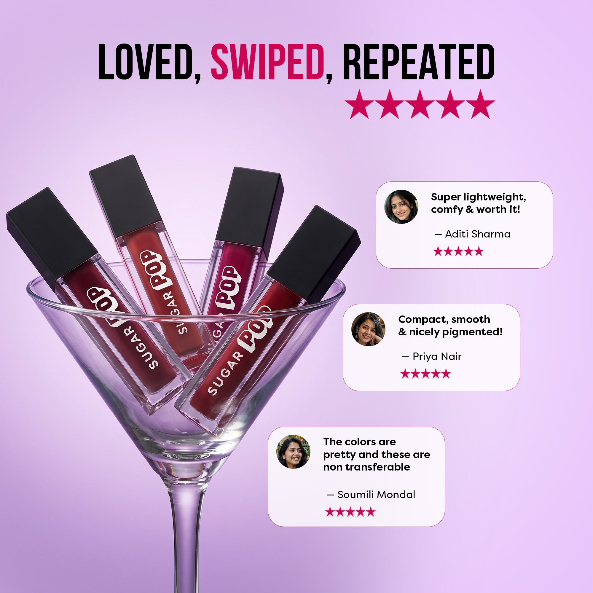 SUGAR POP 4 in 1 Mini Matte Lipcolor Kit - 02 Bare Essentials