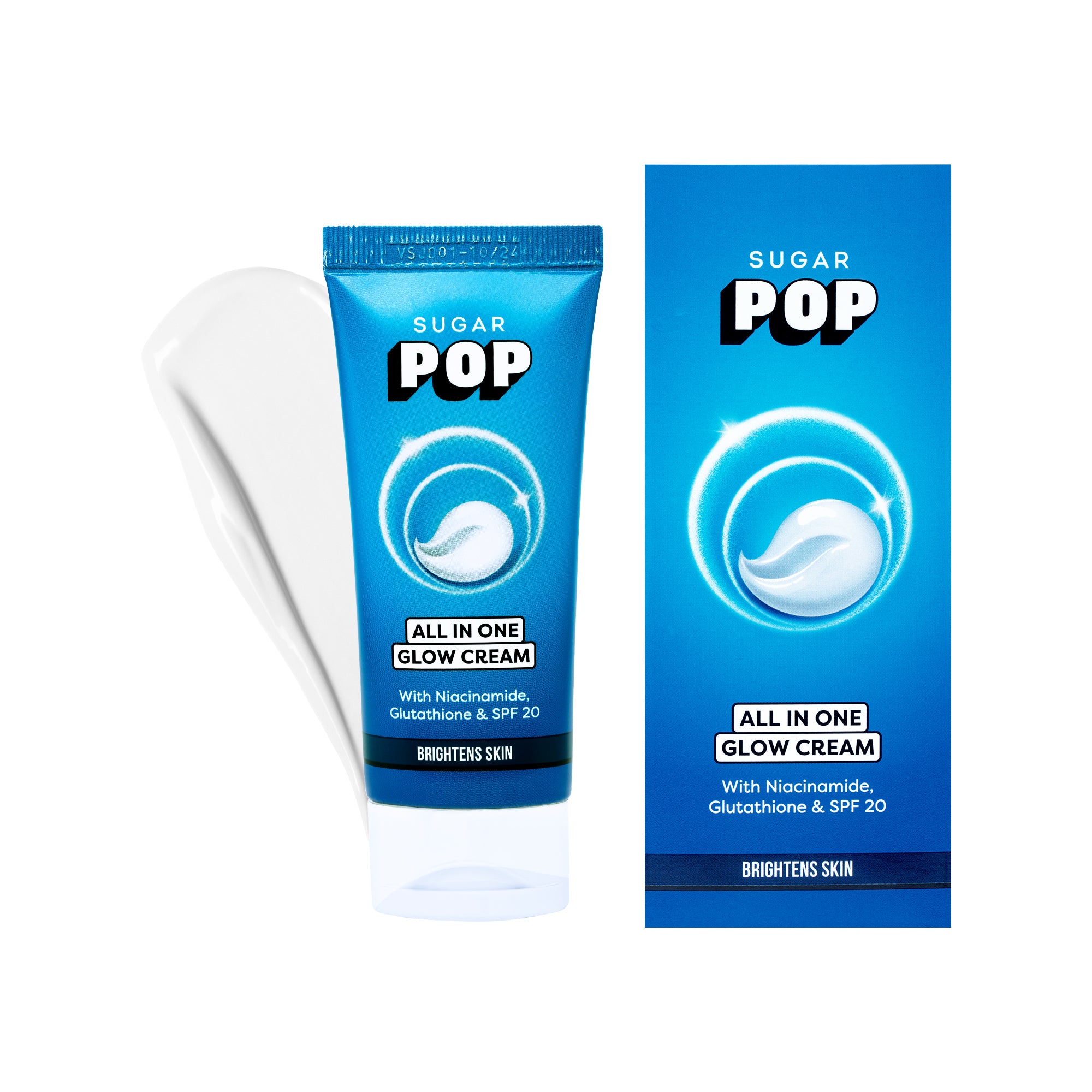 SUGAR POP All In One Glow Cream with with Niacinamide And Glutathione Spf 20