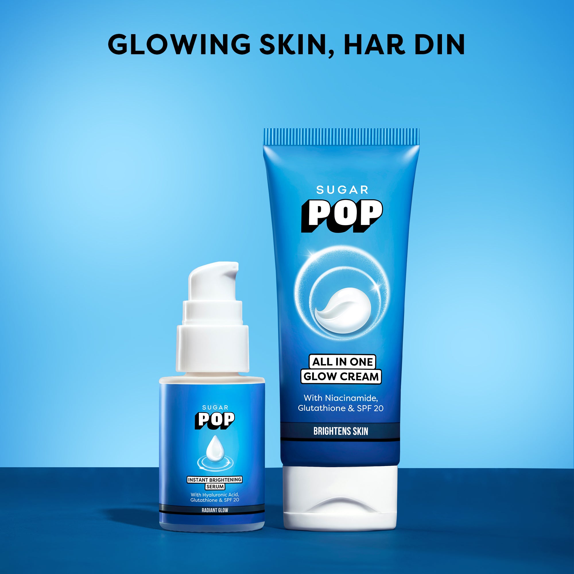 SUGAR POP All In One Glow Cream with with Niacinamide And Glutathione Spf 20