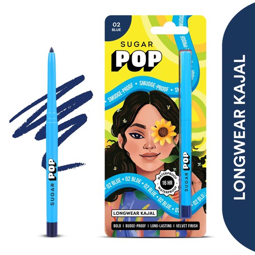 SUGAR POP Longwear Kajal - 02 Blue