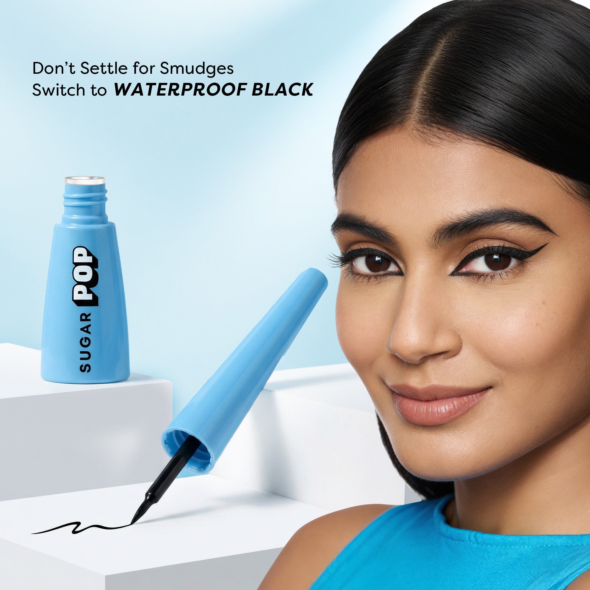 SUGAR POP Matte Eyeliner - 01 Black