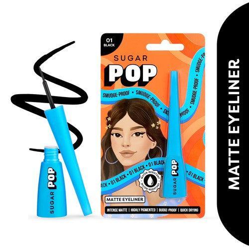 SUGAR POP Matte Eyeliner - 01 Black (TOI)