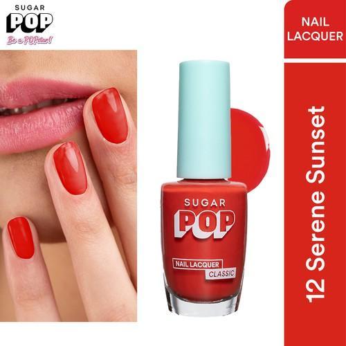 SUGAR POP Nail Lacquer 12 Serene Sunset (Free Gift)