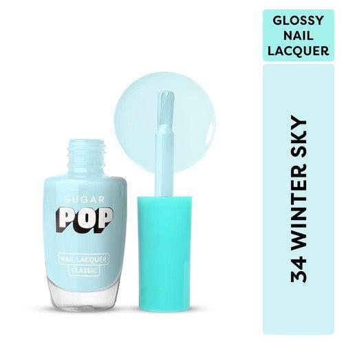 🎁 SUGAR POP Nail Lacquer 34 Winter Sky (Gift) (100% off)